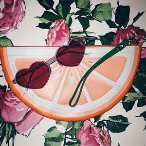 Orange Slice Wrist Bag